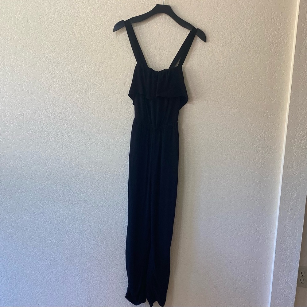 Madewell Apron Ruffle Jumpsuit - Picture 4 of 14